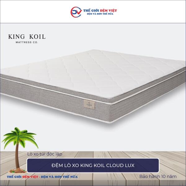 Đệm lò xo King Koil Cloud Lux 3